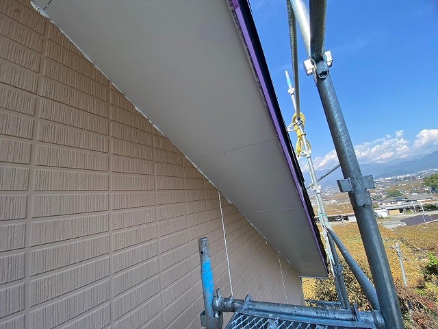 甲州市　屋根外壁塗装工事